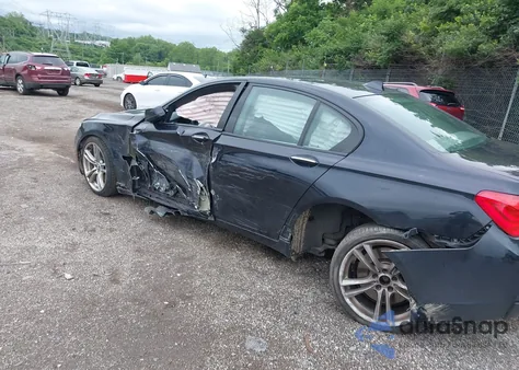 2011 BMW 750I xDrive из США, поврежденный, VIN WBAKC6C57BC394301